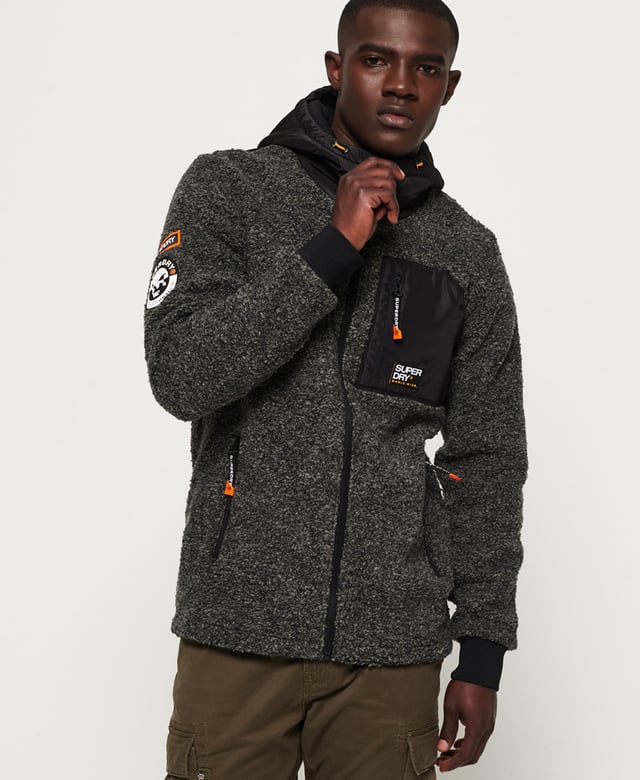 Puma men's outlet hooded sherpa hoodie