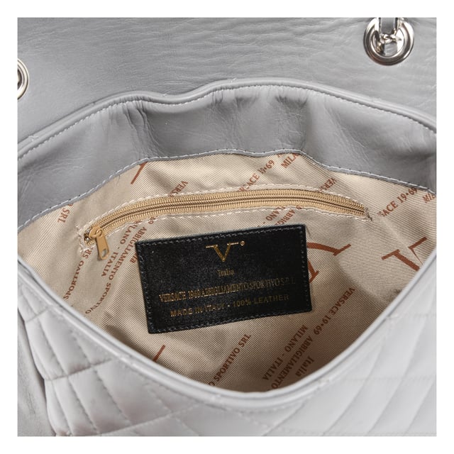 V 1969 Italia Womens Handbag Grey BEATRICE