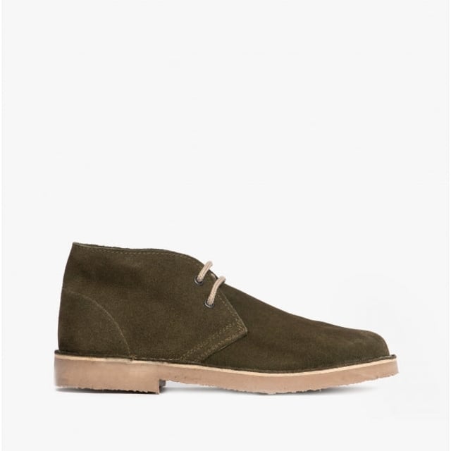 Roamers Roamers M400ES Mens Desert Boots Khaki

 Upper Material: Suede

Lining Material: Unlined

Sole Material: Synthetic

Closure/Fastening: Lace-Up

Features: Comfort,Breathable

Toe Shape: Round

Shoe Width: Regular

Item Weight: 0.84 KG

Heel Height: Flat (Under 2.5cm)

Shoe Shaft Height: Ankle

Boot Style: Desert Boots

Gift Boxed: No
Product Code: M400ES