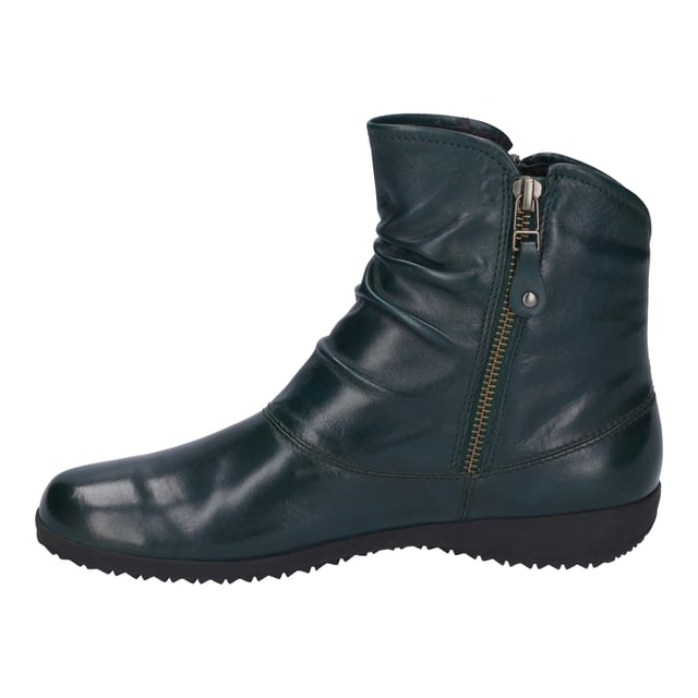 El zapato bajo están fabricado por nosotroscon piel de oveja muy duradero. Para los días fríos, nuestro botín de mujer por su cálido forro de cuero y textil. La cremallera práctica permite una buena sujeción y sencilla entrada en el zapato. Gracias al método de producción AGO, esta sandalia es a la vez robusta y ligera. Gracias al ancho G nuestros botines ofrecen gran amplitud para los pies normales. Naly 24 le da la libertad de seguir su propio camino.