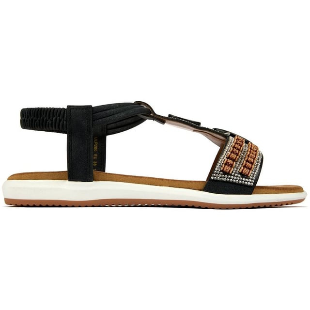 Descubra las sandalias Lotus Bertolini, donde el lujo se une a la comodidad. Estos elegantes zapatos de verano cuentan con una elegante parte superior con bonitos detalles decorativos para mayor glamour, una correa trasera elástica y una suela de goma duradera. Diseñados tanto para la diosa del sol vanguardista como para el creador de tendencias informal, ofrecen un ajuste cómodo con un aspecto fabuloso.