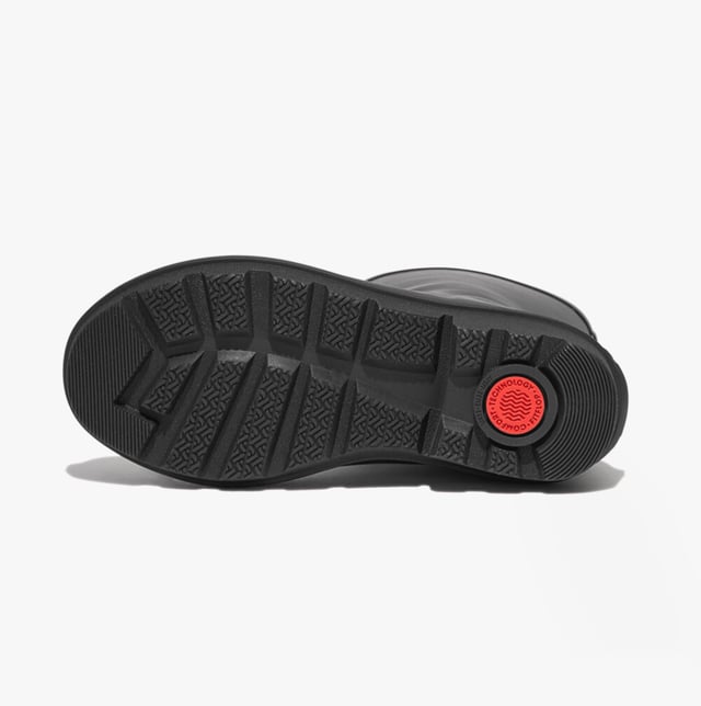 FitFlop FitFlop WONDERWELLY Kids Rain Boots Black

 Upper Material: Rubber

Lining Material: Textile

Sole Material: Rubber

Closure/Fastening: Pull-On

Features: Slip Resistant

Shoe Width: Regular

Item Weight: 1 KG

Heel Height: Flat (Under 2.5cm)

Boot Style: Wellingtons
Product Code: GH9-001