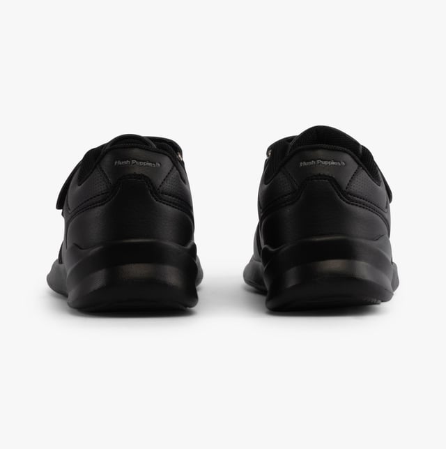 Hush Puppies MARLING Unisex Leather School Trainers Black

 Upper Material: Leather

Lining Material: Textile

Sole Material: Rubber

Closure/Fastening: Touch Fasten

Features: Comfort,Memory Foam

Toe Shape: Round

Shoe Width: Regular

Item Weight: 0.185 KG

Heel Height: Low (2.5-4.9cm)

Shoe Shaft Height: Low Top

Shoe Style: School

Gift Boxed: No
Product Code: HP_MARLING_BLK
