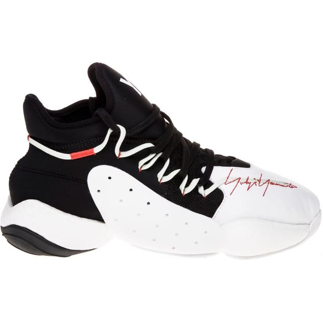 Fusing urban streetwear with sports, the Byw Bball mens trainer from Y-3 is a statement shoe to be seen in. The basketball silhouette is crafted from neoprene that delivers a sock like fit and boasts a Boost outsole and nylon insole for supreme comfort.