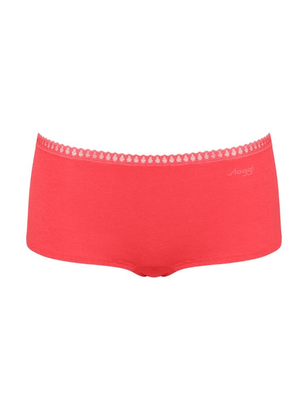 Sloggi GO Crush Short. Mid rise short style brief with a double layer crotch and light, comfortable fabric. 3 Pack. Product is made of 95% Organic Cotton, 5% Elastane and is machine washable.