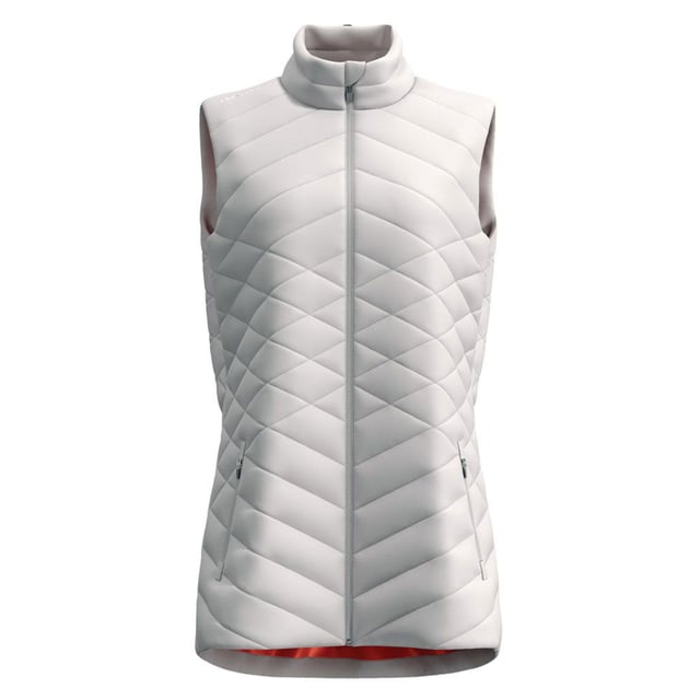 100% Nylon. Design: Plain. Fabric Technology: Lightweight. Neckline: High-Neck. Sleeve-Type: Sleeveless. Fit: Large Fit. Pockets: 2 Front Pockets, Zip. Fastening: Full Zip.