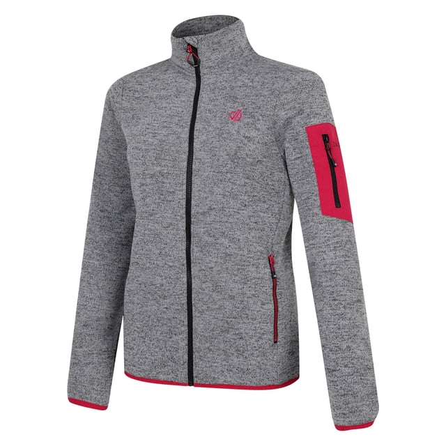 Material: Recycled Polyester. Fabric: Soft Touch. Design: Contrast Trim, Logo, Plain. Fabric Technology: Insulating. Hem: Stretch Binding. Neckline: High-Neck. Sleeve-Type: Long-Sleeved. Cuff: Stretch Binding. Fit: Snug Fit. Pockets: 2 Side Pockets, 1 Sleeve Pocket, Zip. Fastening: Full Zip. 6 UK: 30 in. 8 UK: 32 in. 10 UK: 34 in. 12 UK: 36 in. 14 UK: 38 in. 20 UK: 44 in. 18 UK: 42 in. 16 UK: 40 in.