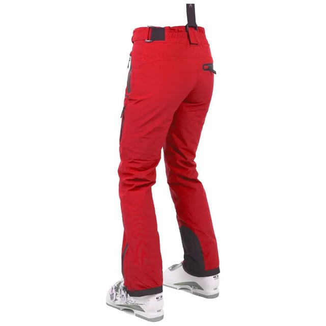 Outer Materials: 100% Polyester TPU Membrane. Lining Material: 100% Polyester. Fabric: DLX, Stretch, Woven. Filling Material: 100% Polyester. Filling: Down-Touch. 10000g/m²/24hrs. Waterproof Rating: 2000mm. Pockets: 3 Waterproof Pockets, Zip. Waistline: Adjustable. Adjustable Braces, Ankle Gaiters, Articulated Knee, Belt Loops, Detachable Braces, Kick Panels, Side Vents, Taped Seams, Zip Fly. Fastening: Button. Lining: Tricot. Fabric Technology: Waterproof, Windproof.
