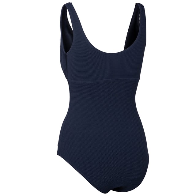 Buitenmateriaal: 88% Polyamide, 12% Elastaan.. Materiaal voering: 85% Polyester, 15% Elastaan. Stof: Stretch, Getextureerd. Ontwerp: Eenvoudig. Halslijn: Diep V. Bevestiging: Pull-On. Merkklinknagel. Gevoerde kruisje, verwijderbare bustevullingen, gedraaide knoop voorkant.