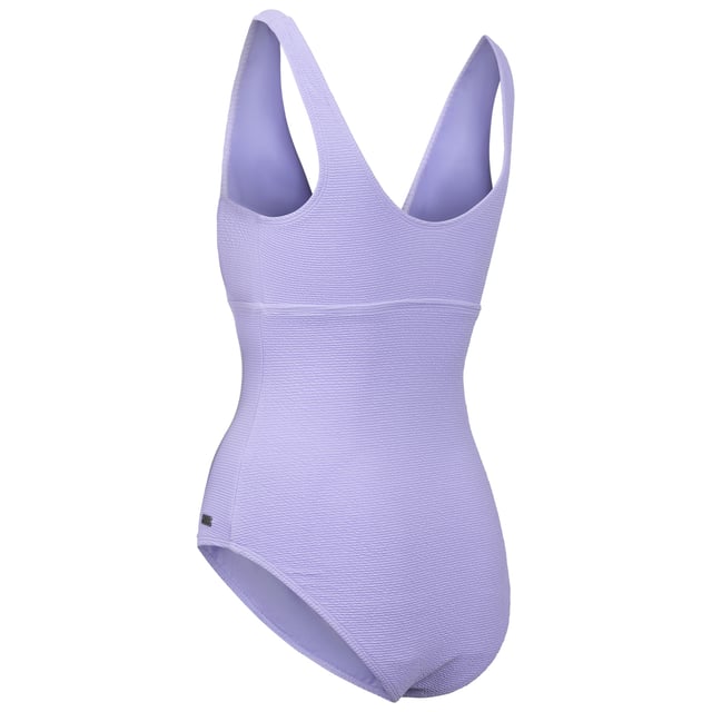 Buitenmateriaal: 88% Polyamide, 12% Elastaan.. Materiaal voering: 85% Polyester, 15% Elastaan. Stof: Stretch, Getextureerd. Ontwerp: Eenvoudig. Halslijn: Diep V. Bevestiging: Pull-On. Merkklinknagel. Gevoerde kruisje, verwijderbare bustevullingen, gedraaide knoop voorkant.