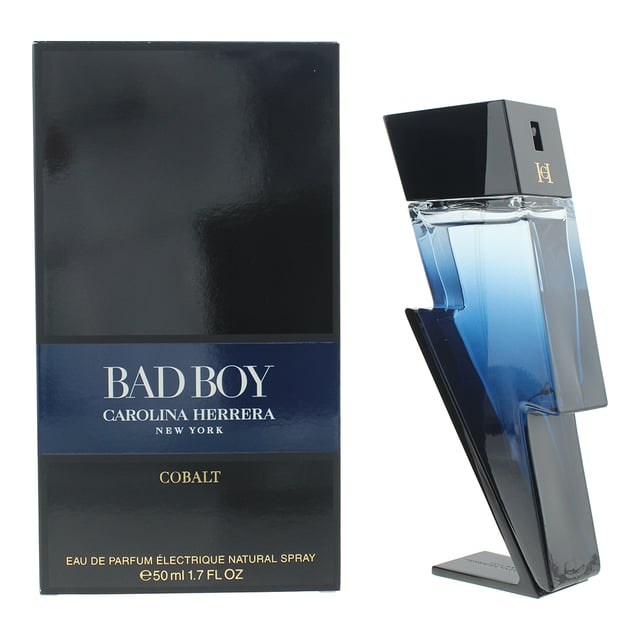 Bad Boy Cobalt Parfum Electrique is a woody aromatic fragrance for men which was created by Domitille Michalon Bertier and launched in 2022 by Carolina Herrera. The fragrance contains top notes of Pink Pepper and Lavender; middle notes of Plum and Geranium; and base notes of Truffle, Vetiver, Cedar and Oak. The fragrance is sweet, fresh one early one, but as it develops on the skin the Plum and Truffle notes are able to shine and it becomes and earthy, woody fragrance. This wonderful all year round, but best suited to the warmer weather.