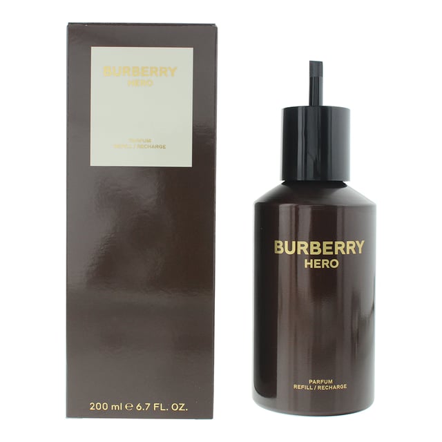 Hero, launched in 2021, is a Woody Spicy fragrance for men by Burberry. Perfect for all year round, this fragrance can be worn both day and night. Created by Aurelien Guichard, this fragrance contains a top note of Bergamot. Middle notes of this fragrance are Black Pepper and Juniper with base notes of Atlas Cedar, Virginia Cedar and Himalayan Cedar.