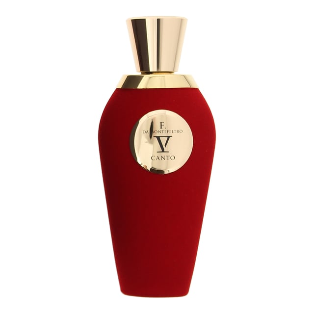 F. Da Montefeltro by V Canto is an oriental floral fragrance for women and men, crafted by Paolo Terenzi and launched in 2022. This scent opens with a vibrant blend of Peach, Grapefruit, Lavender, and Cassis, creating a fresh yet fruity introduction. The heart unfolds into a rich floral composition of Tuscan Iris, Gurjan Balsam, Ylang-Ylang, Lily-of-the-Valley, Amber, and Magnolia, adding warmth and elegance. As it dries down, the fragrance settles into a deep, sensual base of Indian Patchouli, Madagascar Vanilla, Cambodian Oud, Sandalwood, and Cedar, delivering a smooth and long-lasting finish. Perfect for those who appreciate a refined balance of floral, woody, and oriental notes.