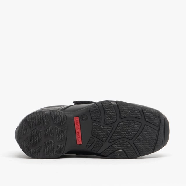 Hush Puppies Freddy 2 Senior Boys Mens The Freddy School Shoe features touch fastening with a treaded sole for enhanced grip
Fit Left Fit Right - Unique fitting system allows for 5 different width fittings for each individual foot. Every pair of shoes comes with 3 pairs of footbeds
- Half sizes included
- Full leather upper
- Approx 2cm Heel Height
