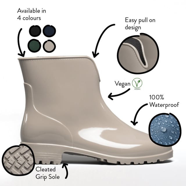 Mud Dogs PAOLA Womens Dog Walking Boots Clay Mud Dogs Mud Dogs PAOLA Womens Dog Walking Boots Clay
Upper Material: Synthetic
Lining Material: Unlined
Sole Material: PVC
Closure/Fastening: Pull-On
Features: Waterproof,Warm Lining
Toe Shape: Round
Shoe Width: Regular
Item Weight: 0.8 KG
Heel Height: Flat (Under 2.5cm)
Shoe Shaft Height: Ankle
Boot Style: Wellies
Gift Boxed: No
Product Code: PAOLA-CLAY