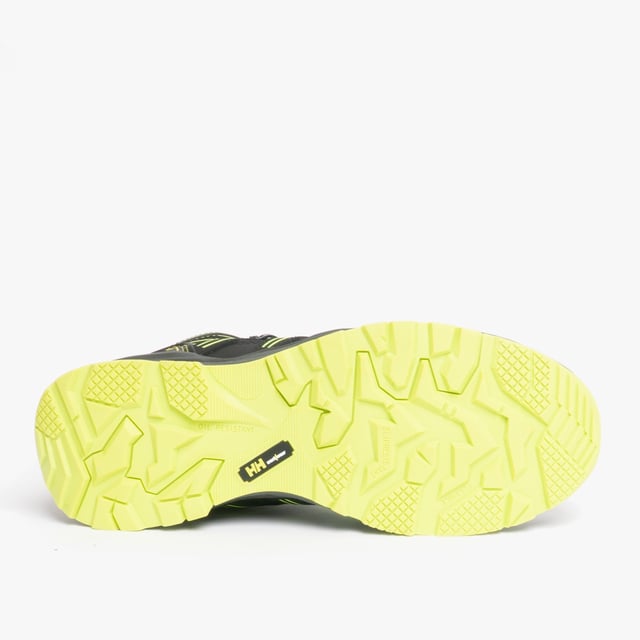 Helly Hansen Helly Hansen ADDVIS MID Mens Safety Boots Black/Yellow

 Upper Material: Leather/Fabric

Lining Material: Textile

Sole Material: Rubber/EVA

Closure/Fastening: Lace-Up

Features: Comfort

Toe Shape: Round

Shoe Width: Regular

Item Weight: 1.558 KG

Heel Height: Flat (Under 2.5cm)

Boot Style: Safety Boots

Safety Features: Composite Toe Cap,Anti-Penetration Mid Sole,Slip Resistant Sole

Safety Standard: EN 20345 S3

Gift Boxed: No

Safety Classification: S3
Product Code: 78267_993