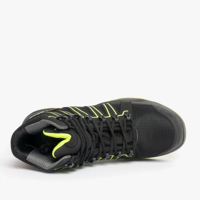 Helly Hansen Helly Hansen ADDVIS MID Mens Safety Boots Black/Yellow

 Upper Material: Leather/Fabric

Lining Material: Textile

Sole Material: Rubber/EVA

Closure/Fastening: Lace-Up

Features: Comfort

Toe Shape: Round

Shoe Width: Regular

Item Weight: 1.558 KG

Heel Height: Flat (Under 2.5cm)

Boot Style: Safety Boots

Safety Features: Composite Toe Cap,Anti-Penetration Mid Sole,Slip Resistant Sole

Safety Standard: EN 20345 S3

Gift Boxed: No

Safety Classification: S3
Product Code: 78267_993