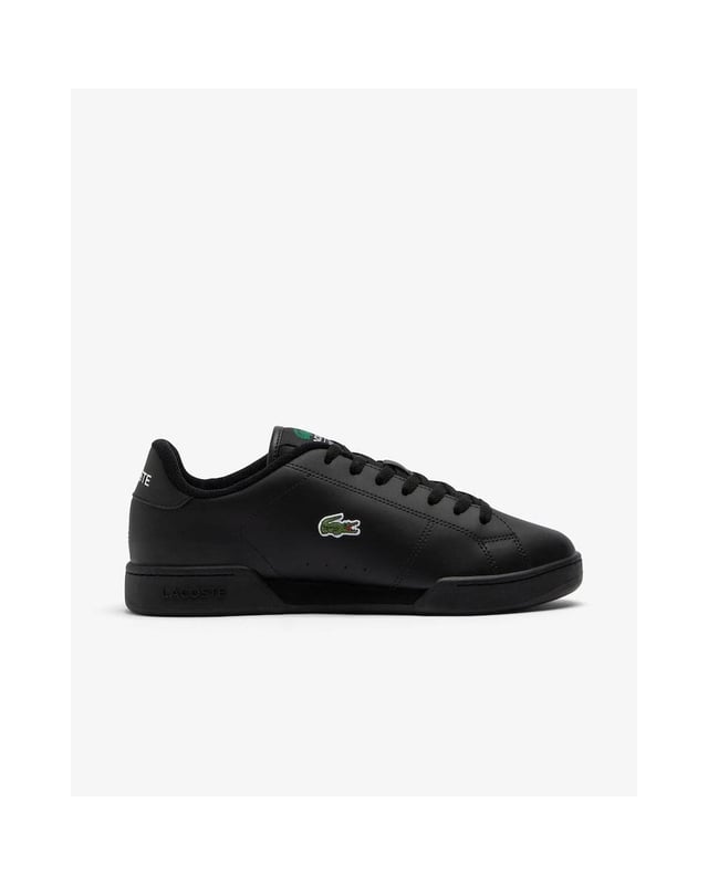 Lacoste Mens Carnaby Cup Sneakers A new addition to the Carnaby family, the Carnaby Cup is a modern-meets-classic sneaker. The shoes look to its predecessors as reference and evolve its features with a fresh outlook. Finished with the iconic crocodile to the side and a woven Lacoste label at the tongue, it’ll elevate your new-season wardrobe seamlessly.Leather upperDouble-stitch details for a sporty feelClassic crocodile branding on quarterTextile tongue with classic woven labelRubber outsole