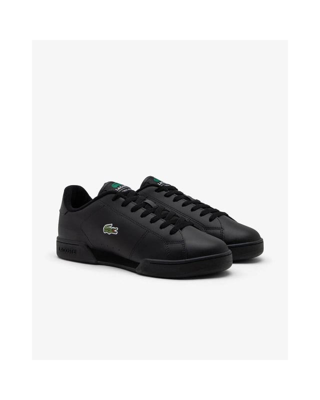 Lacoste Mens Carnaby Cup Sneakers A new addition to the Carnaby family, the Carnaby Cup is a modern-meets-classic sneaker. The shoes look to its predecessors as reference and evolve its features with a fresh outlook. Finished with the iconic crocodile to the side and a woven Lacoste label at the tongue, it’ll elevate your new-season wardrobe seamlessly.Leather upperDouble-stitch details for a sporty feelClassic crocodile branding on quarterTextile tongue with classic woven labelRubber outsole