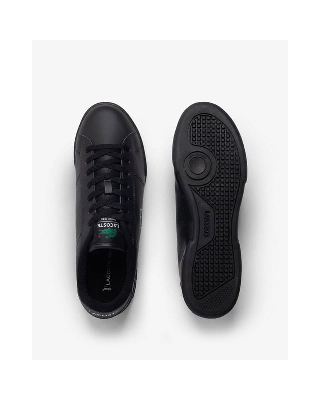 Lacoste Mens Carnaby Cup Sneakers A new addition to the Carnaby family, the Carnaby Cup is a modern-meets-classic sneaker. The shoes look to its predecessors as reference and evolve its features with a fresh outlook. Finished with the iconic crocodile to the side and a woven Lacoste label at the tongue, it’ll elevate your new-season wardrobe seamlessly.Leather upperDouble-stitch details for a sporty feelClassic crocodile branding on quarterTextile tongue with classic woven labelRubber outsole