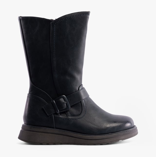 Heavenly Feet Heavenly Feet BELLA Womens Mid-Calf Boots Ocean

 Upper Material: Faux Leather

Lining Material: Textile

Sole Material: Rubber

Closure/Fastening: Zip

Features: Comfort

Heel Type: Wedge

Toe Shape: Round

Shoe Width: Regular

Item Weight: 1 KG

Heel Height: Low (2.5-4.9cm)

Shoe Shaft Height: Mid-Calf

Boot Style: Tall Boots

Gift Boxed: No
Product Code: MB0004432-OCN