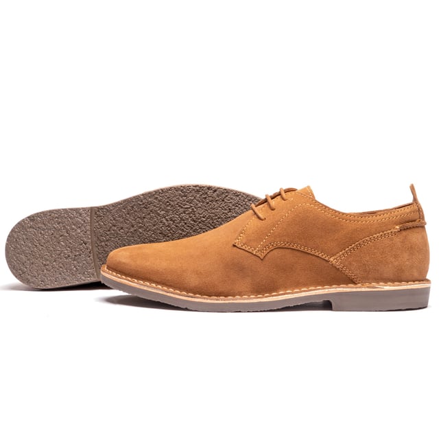 Popps JONAS Mens Lace-Up Desert Shoes Cognac

 Upper Material: Suede

Lining Material: Textile

Sole Material: PVC

Closure/Fastening: Lace-Up

Features: Comfort,Breathable

Toe Shape: Round

Shoe Width: Regular

Item Weight: 0.8 KG

Heel Height: Flat (Under 2.5cm)

Shoe Shaft Height: Low Top

Shoe Style: Casual

Gift Boxed: No
Product Code: JONAS-COG
