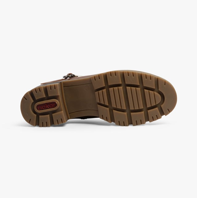 Rieker Rieker 92040-24 Womens Boots Brown

 Upper Material: Faux Leather

Lining Material: Textile

Sole Material: Rubber

Closure/Fastening: Lace-Up

Features: Comfort,Buckle

Heel Type: Block

Toe Shape: Round

Shoe Width: Regular

Item Weight: 0.8 KG

Heel Height: Low (2.5-4.9cm)

Shoe Shaft Height: Ankle

Boot Style: Ankle Boots

Gift Boxed: No
Product Code: 92040-24