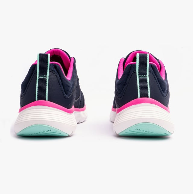 Skechers 150202/NVHP FLEX APPEAL 5.0 - FRESH TOUCH Womens Trainers Navy/Pink

 Upper Material: Synthetic/Mesh

Lining Material: Textile

Sole Material: Rubber

Closure/Fastening: Lace-Up

Features: Comfort,Memory Foam

Toe Shape: Round

Shoe Width: Relaxed

Item Weight: 0.5 KG

Heel Height: Low (2.5-4.9cm)

Shoe Shaft Height: Low Top

Trainer Style: Fitness

Gift Boxed: No
Product Code: 150202/NVHP