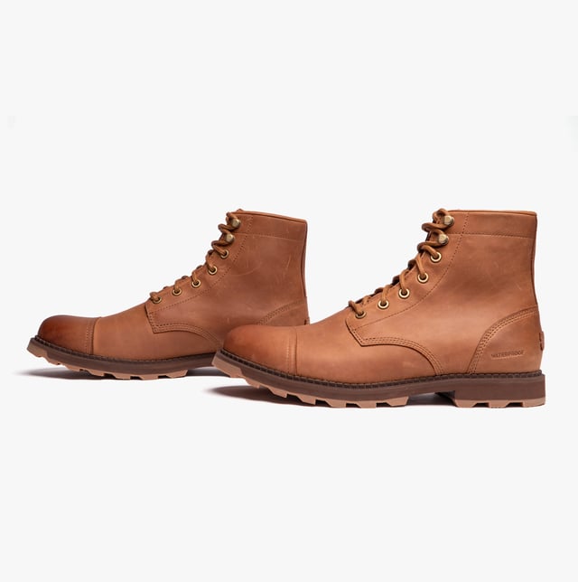 Sorel Sorel MADSON II CHORE Mens Boots Velvet Tan

 Upper Material: Suede

Lining Material: Textile

Sole Material: Rubber

Closure/Fastening: Lace-Up

Features: Waterproof,Warm Lining

Toe Shape: Round

Shoe Width: Regular

Item Weight: 1 KG

Heel Height: Flat (Under 2.5cm)

Shoe Shaft Height: Ankle

Boot Style: Combat Boots

Gift Boxed: No
Product Code: 2048531242
