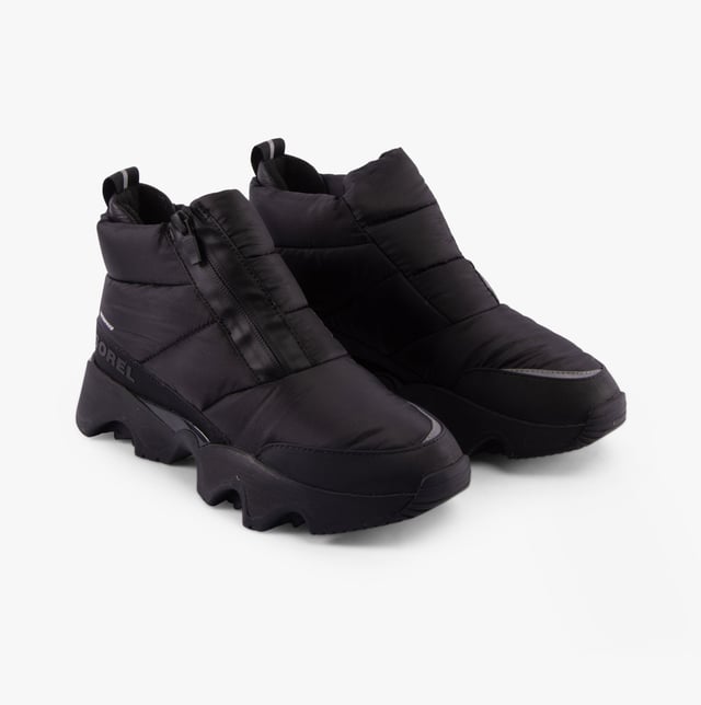 Sorel Sorel KINETIC IMPACT PUFFY ZIP Womens Winter Boots Black

 Upper Material: Textile

Lining Material: Microfleece

Sole Material: Rubber

Closure/Fastening: Zip

Features: Comfort,Waterproof,Insulated

Toe Shape: Round

Shoe Width: Regular

Item Weight: 0.5 KG

Heel Height: Medium (5-7.4cm)

Shoe Shaft Height: Ankle

Boot Style: Ankle Boots

Gift Boxed: No
Product Code: 2058681011