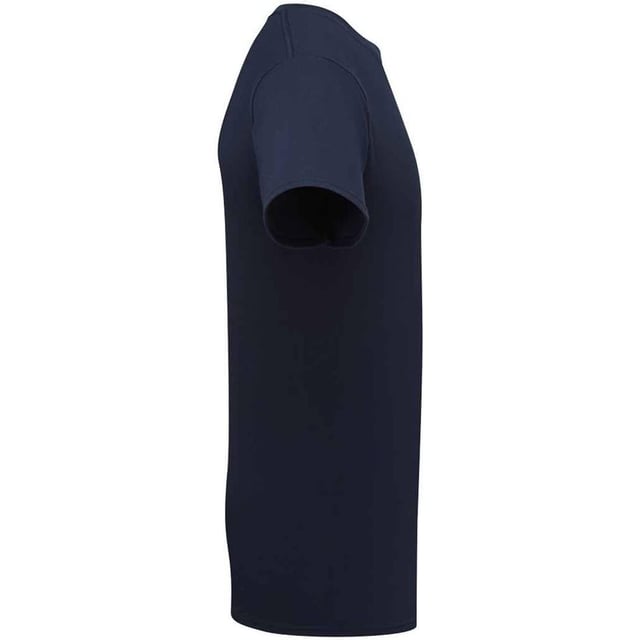 Fruit of the Loom Unisex Adult Cotton T-Shirt (Deep Navy) 100% Combed Ring-Spun Natural Cotton. Design: Plain. Neckline: Crew Neck, Ribbed Collar. Sleeve-Type: Short-Sleeved. Cuff: Twin Needle Stitch. Hem: Twin Needle Stitch. Self-fabric Shoulder-To-Shoulder Taping, Tearaway Label, Twin Needle Sleeves. Fit: Classic. 180gsm. Sustainability: Amfori, Better Cotton Initiative, BSCI, Fair Labor Association, Oeko-Tex Standard 100 Certified. S: 37 in. M: 40 in. L: 43 in. XL: 46 in. XXL: 49 in. 3XL: 52 in.
