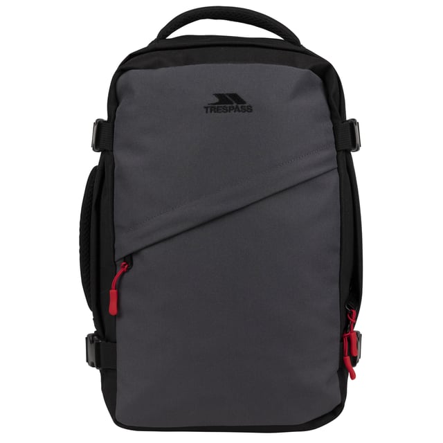 Buitenste materialen: 100% Polyester. Lengte: 40cm. Breedte: 25cm. Voering: PU-coating. Verstelbare schouderriem, draaghendels, laptopvak, meeneemverpakking, bagagesteelband op wieltjes. Bevestiging: Ritssluiting. Ontwerp: Logo, eenvoudig. Compartimenten: 1 Hoofdcompartiment. Zakken: Mesh Pocket. Capaciteit: 20L. Diepte: 20cm. Shell: PU-coating.