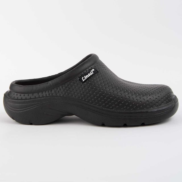 Bequeme Clogs für Damen. Bequeme Passform. Abnehmbare, gepolsterte Einlegesohle. Hergestellt von anderen Marken für unsere Marke.