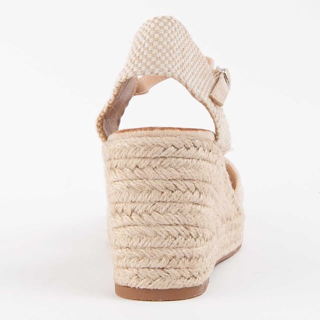 Wedges für Damen. Bequeme Passform. Hergestellt von anderen Marken für unsere Marke. Ungefährliche Maße: 8 cm Absatz und 2 cm Plattform.