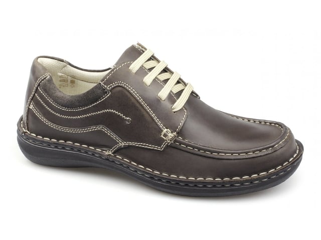 Dr Keller JUPITER Mens Leather Lace Up Shoes Brown

 Upper Material: Leather

Closure/Fastening: Lace-Up

Features: Comfort

Toe Shape: Round

Shoe Width: Wide

Item Weight: 0.72 KG

Heel Height: Flat (Under 2.5cm)

Shoe Style: Casual

Gift Boxed: No
Product Code: 1/105/156