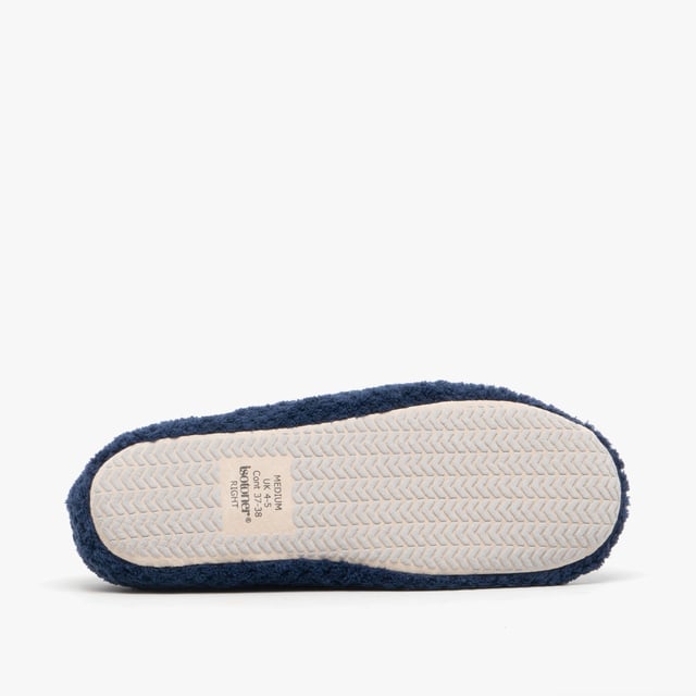 Totes Isotoner Totes Isotoner POPCORN Womens Ballet Slippers Navy

 Upper Material: Textile

Lining Material: Synthetic

Sole Material: Synthetic

Closure/Fastening: Slip-On

Features: Lightweight,Comfort

Toe Shape: Round

Shoe Width: Regular

Item Weight: 0.5 KG

Heel Height: Flat (Under 2.5cm)

Slipper Style: Full Slipper

Gift Boxed: No
Product Code: 98972/NAV