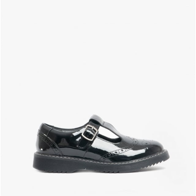 Start-Rite IMAGINE Girls Leather T-Bar School Shoes Patent Black

 Upper Material: Leather

Lining Material: Textile

Sole Material: Synthetic

Closure/Fastening: Buckle

Features: Comfort,Buckle,Breathable,Adjustable

Toe Shape: Round

Shoe Width: Regular

Item Weight: 0.7 KG

Heel Height: Flat (Under 2.5cm)

Shoe Shaft Height: Low Top

Shoe Style: School

Gift Boxed: No
Product Code: 3510_3
