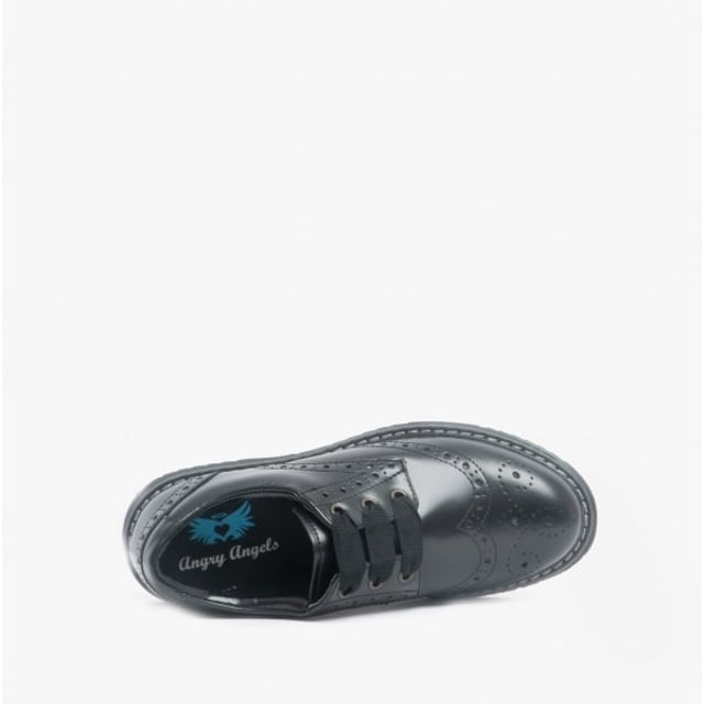 Start-Rite IMPULSIVE Girls Leather Lace Up School Shoes Hi Shine Black

 Upper Material: Leather

Lining Material: Textile

Sole Material: Synthetic

Closure/Fastening: Lace-Up

Features: Comfort,Breathable,Adjustable

Toe Shape: Round

Shoe Width: Regular

Item Weight: 0.66 KG

Heel Height: Flat (Under 2.5cm)

Shoe Shaft Height: Low Top

Shoe Style: School

Gift Boxed: No
Product Code: 3505_7