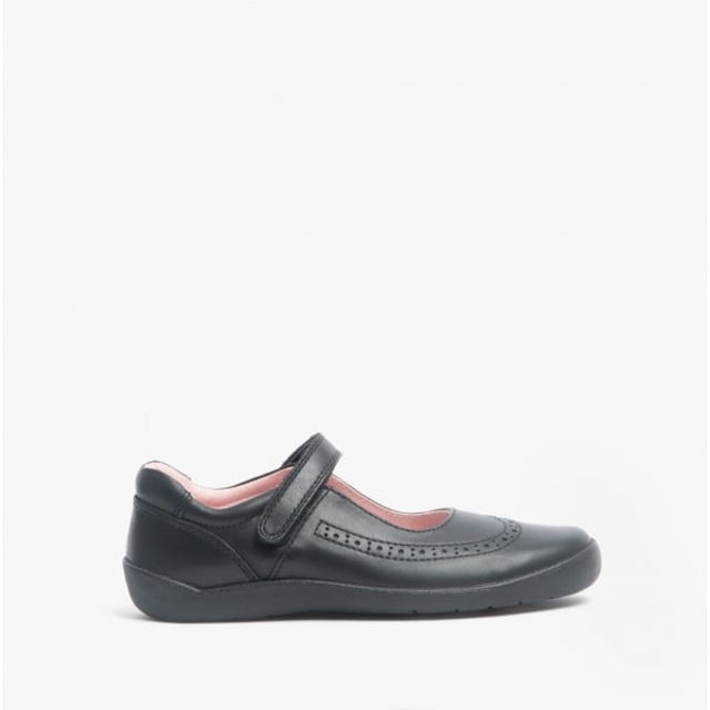 Start-Rite SPIRIT Girls Leather Mary Jane School Shoes Black

 Upper Material: Leather

Lining Material: Leather

Sole Material: Synthetic

Closure/Fastening: Touch Fasten

Features: Breathable,Adjustable Strap

Toe Shape: Round

Shoe Width: Regular

Item Weight: 0.4 KG

Heel Height: Flat (Under 2.5cm)

Shoe Style: Mary Jane

Gift Boxed: No
Product Code: 2802_7