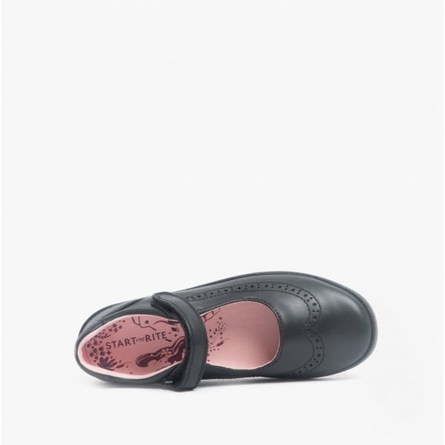 Start-Rite SPIRIT Girls Leather Mary Jane School Shoes Black

 Upper Material: Leather

Lining Material: Leather

Sole Material: Synthetic

Closure/Fastening: Touch Fasten

Features: Breathable,Adjustable Strap

Toe Shape: Round

Shoe Width: Regular

Item Weight: 0.4 KG

Heel Height: Flat (Under 2.5cm)

Shoe Style: Mary Jane

Gift Boxed: No
Product Code: 2802_7