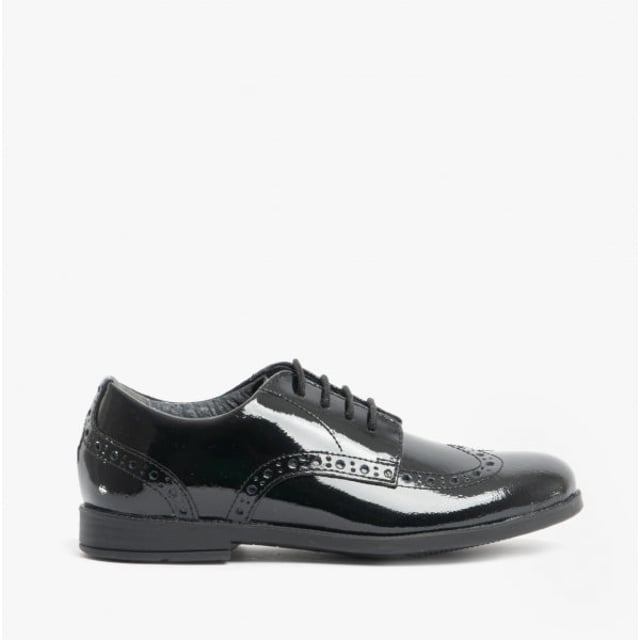 Start-Rite BROGUE PRI Girls Leather Lace Up School Shoes Patent Black

 Upper Material: Leather

Lining Material: Leather

Sole Material: Synthetic

Closure/Fastening: Lace-Up

Features: Comfort,Breathable,Adjustable

Toe Shape: Round

Shoe Width: Regular

Item Weight: 0.44 KG

Heel Height: Flat (Under 2.5cm)

Shoe Shaft Height: Low Top

Shoe Style: School

Gift Boxed: No
Product Code: 2745_3