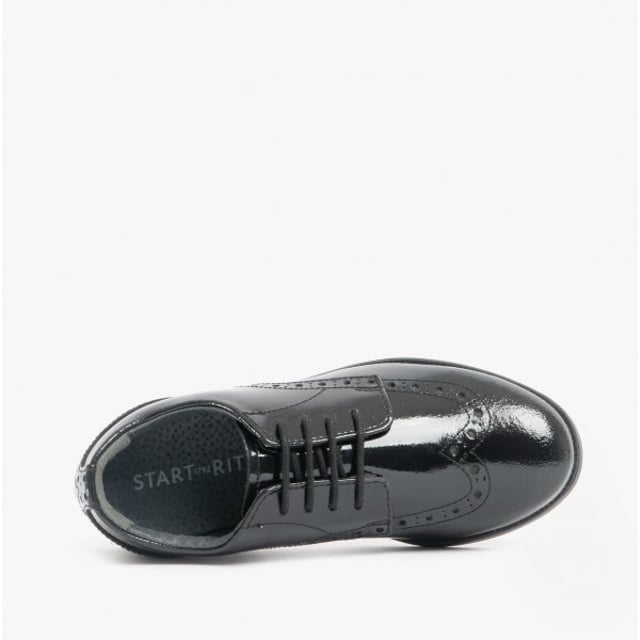 Start-Rite BROGUE PRI Girls Leather Lace Up School Shoes Patent Black

 Upper Material: Leather

Lining Material: Leather

Sole Material: Synthetic

Closure/Fastening: Lace-Up

Features: Comfort,Breathable,Adjustable

Toe Shape: Round

Shoe Width: Regular

Item Weight: 0.44 KG

Heel Height: Flat (Under 2.5cm)

Shoe Shaft Height: Low Top

Shoe Style: School

Gift Boxed: No
Product Code: 2745_3