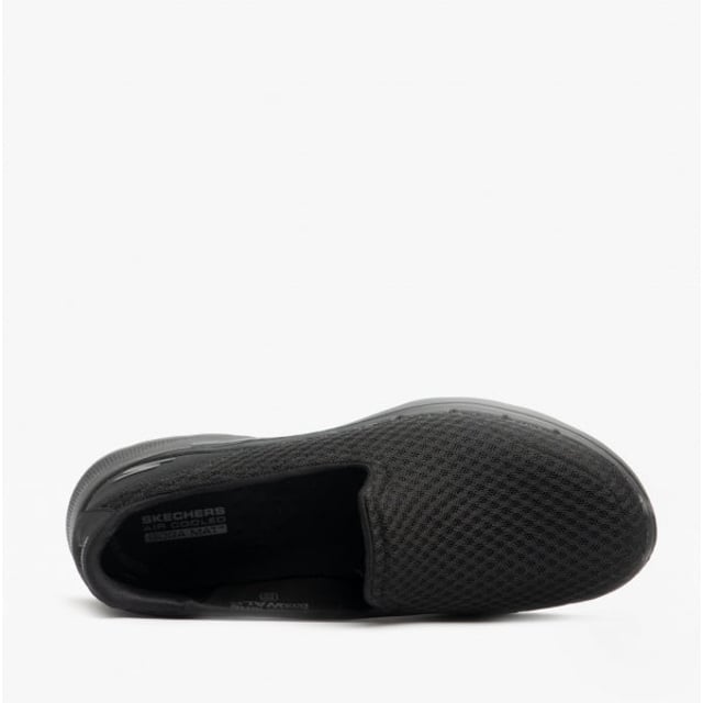 Skechers Womens GOwalk 6 Big Splash Slip On Trainer Schuhe Die Skechers GOwalk6 ist ein leichtes Slip-on aus einem weichen Mesh-Material mit einem Komfort-Pfeiler-Technologie, um Komfort bei jedem Schritt mit Skechers Luft gekühlt Goga Matte, die eine atmungsaktive Dämpfung Einlegesohle bietet.