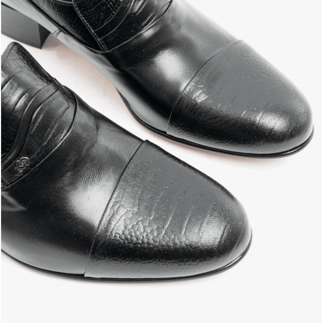 Club Cubano VALENCIA Mens Soft Leather Reptile Cuban Heel Shoes Black

 Upper Material: Leather

Lining Material: Leather

Sole Material: Leather

Closure/Fastening: Slip-On

Features: Comfort,Breathable

Heel Type: Cuban

Toe Shape: Point

Shoe Width: Regular

Item Weight: 0.9 KG

Heel Height: Low (2.5-4.9cm)

Shoe Shaft Height: Low Top

Shoe Style: Cuban

Gift Boxed: No
Product Code: VALENCIA-A