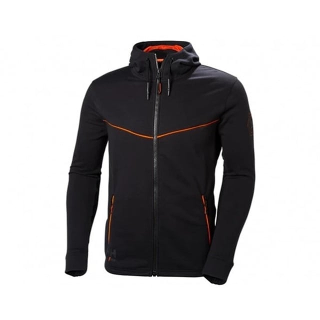 Helly Hansen CHELSEA EVOLUTION Mens Hoodie Black

Closure/Fastening: Zip

Features: Comfort,Breathable,Adjustable

Item Weight: 0.735 KG

Single Or Multi Pack?: Single

Gift Boxed: No

Material Composition: Cotton

Clothing Features: Zip-Up Hoodie, Adjustable Drawstring Hood, Side Pockets, Ribbed Cuffs
Product Code: 35091-65555