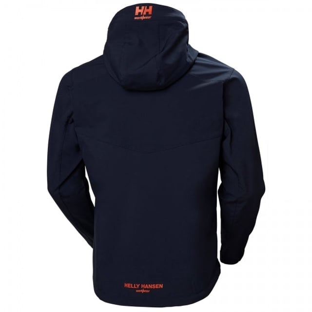 Helly Hansen CHELSEA EVOLUTION HOODED SOFTSHELL Herenjack Navy

Sluiting: Rits

Kenmerken: Waterafstotend, Comfort, Verstelbaar

Artikelgewicht: 0,919 KG

Enkel- of meervoudig pakket?: Enkel

Cadeauverpakking: Nee

Materiaalstelling: Polyester

Kledingkenmerken: Vierzijdig rekbare stof op de bovenrug, Verstelbare manchetten, Zoom en capuchon met trekkoord, Gebogen mouwen  
Productcode: 35090-65552