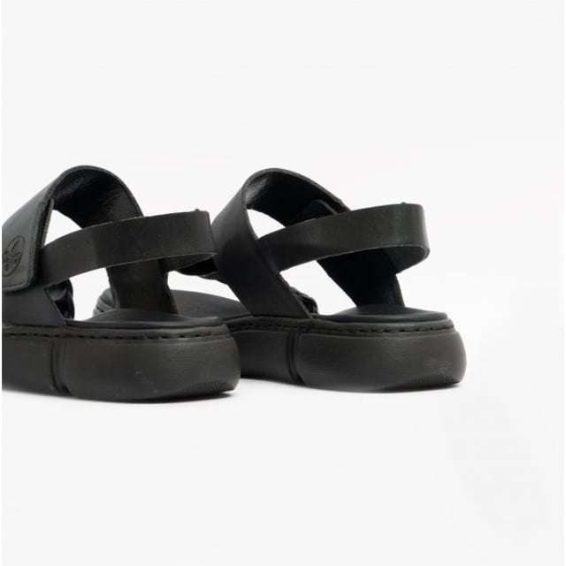 Rieker 68983-00 Ladies Strappy Sandals Black

 Upper Material: Synthetic

Lining Material: Synthetic

Sole Material: Polyurethane

Closure/Fastening: Touch Fasten

Features: Comfort

Heel Type: Wedge

Toe Shape: Round

Shoe Width: Regular

Item Weight: 0.54 KG

Heel Height: Flat (Under 2.5cm)

Shoe Shaft Height: Low Top

Sandal Style: Sandals

Gift Boxed: No
Product Code: 68983-00