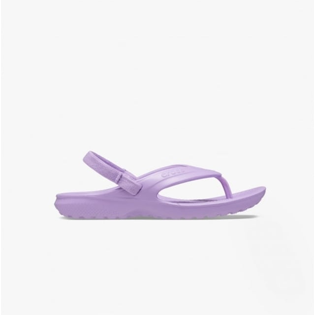 Crocs 202871-5PR CLASSIC FLIP Kids Sandals Orchid

 Upper Material: Synthetic

Lining Material: Synthetic

Sole Material: Synthetic

Closure/Fastening: Slip-On

Features: Shower Proof,Lightweight

Toe Shape: Round

Shoe Width: Regular

Item Weight: 0.5 KG

Heel Height: Flat (Under 2.5cm)

Sandal Style: Sandals

Gift Boxed: No
Product Code: 202871-5PR