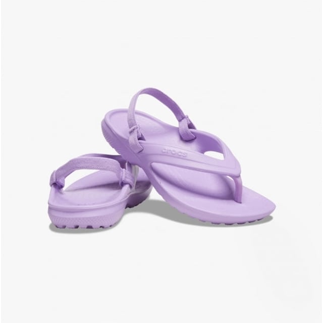 Crocs 202871-5PR CLASSIC FLIP Kids Sandals Orchid

 Upper Material: Synthetic

Lining Material: Synthetic

Sole Material: Synthetic

Closure/Fastening: Slip-On

Features: Shower Proof,Lightweight

Toe Shape: Round

Shoe Width: Regular

Item Weight: 0.5 KG

Heel Height: Flat (Under 2.5cm)

Sandal Style: Sandals

Gift Boxed: No
Product Code: 202871-5PR