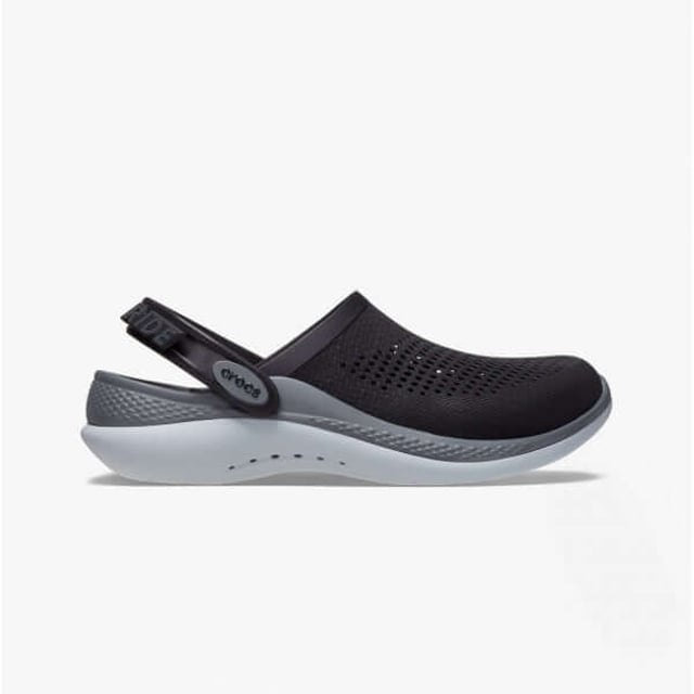 Crocs 206708-0DD LITERIDE 360 CLOG Unisex Clogs Black/Slate Grey

 Upper Material: Synthetic

Lining Material: Synthetic

Sole Material: Synthetic

Closure/Fastening: Slip-On

Features: Lightweight,Comfort,Breathable

Toe Shape: Round

Shoe Width: Regular

Item Weight: 0.8 KG

Heel Height: Flat (Under 2.5cm)

Shoe Shaft Height: Low Top

Sandal Style: Sandals

Gift Boxed: No
Product Code: 206708-0DD